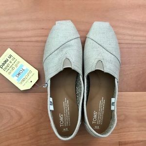TOMS Burlap Classics, Size 8